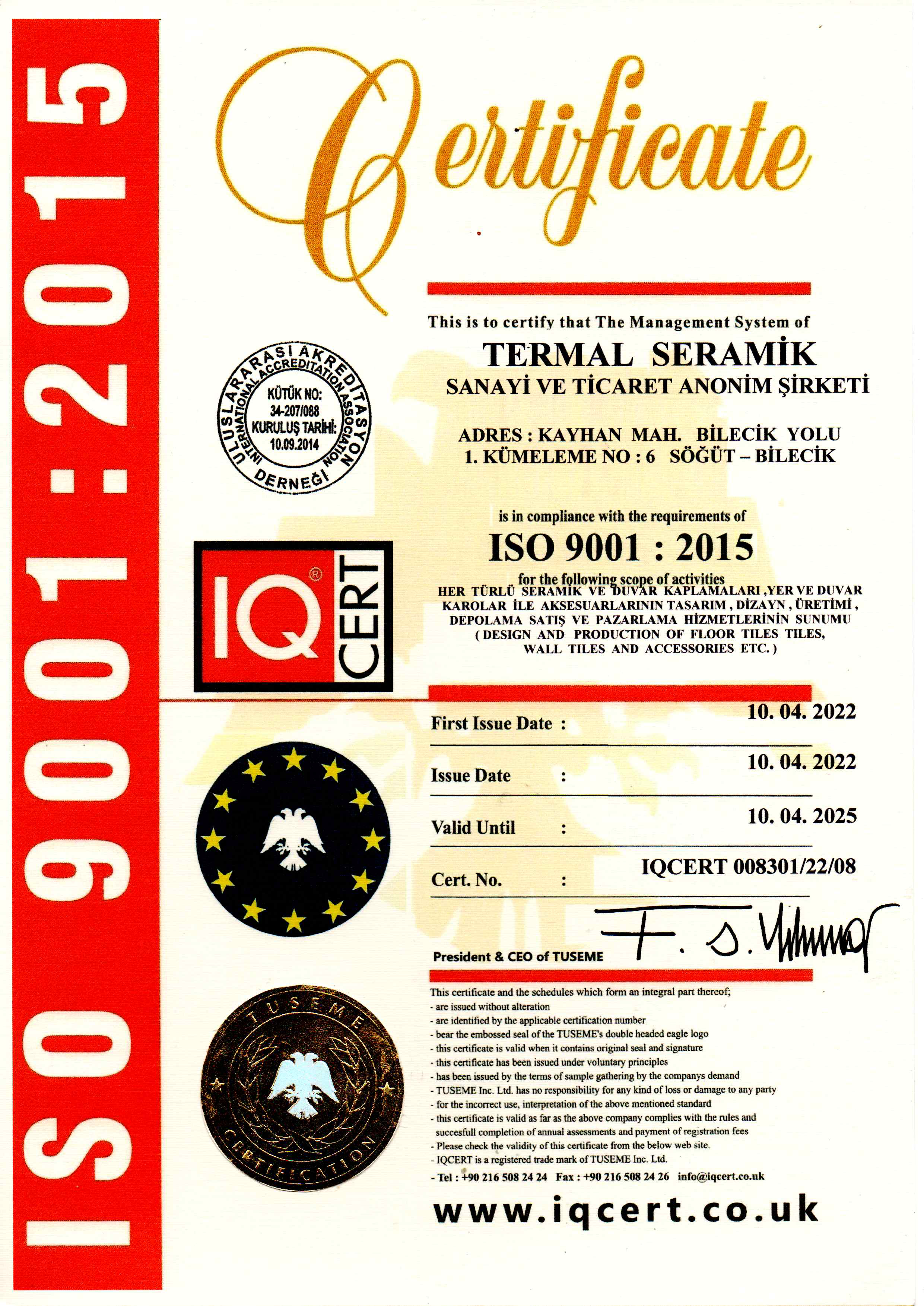 ISO 9001-2015